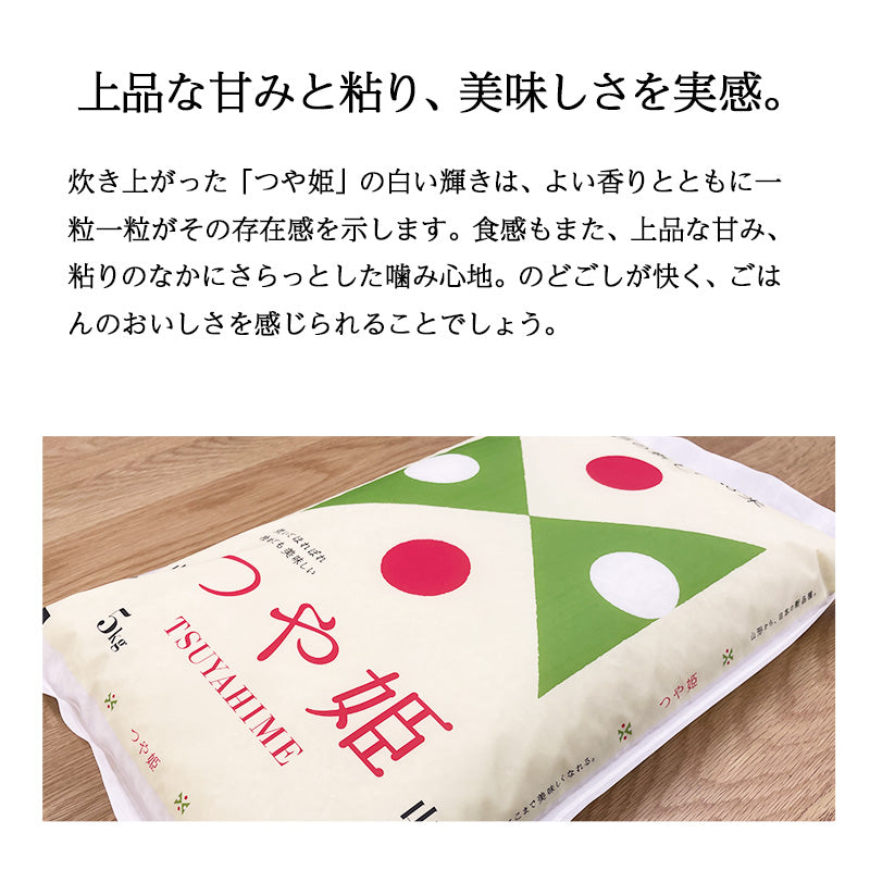 山形県産つや姫 20Kg 令和6年産 お米の通販 【越後の稲穂屋】